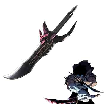 俺だけレベルアップな件 バランの剣 水篠旬 金属製 模造刀 西洋剣 コスプレ 俺だけレベルアップな件 バランの剣 水篠旬 金属製 模造刀